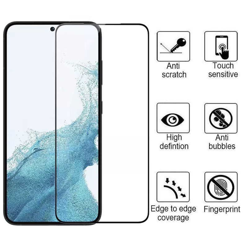 محافظ صفحه نمایش بوف مدل 5D-G مناسب برای گوشی موبایل سامسونگ Galaxy S23 / S22
