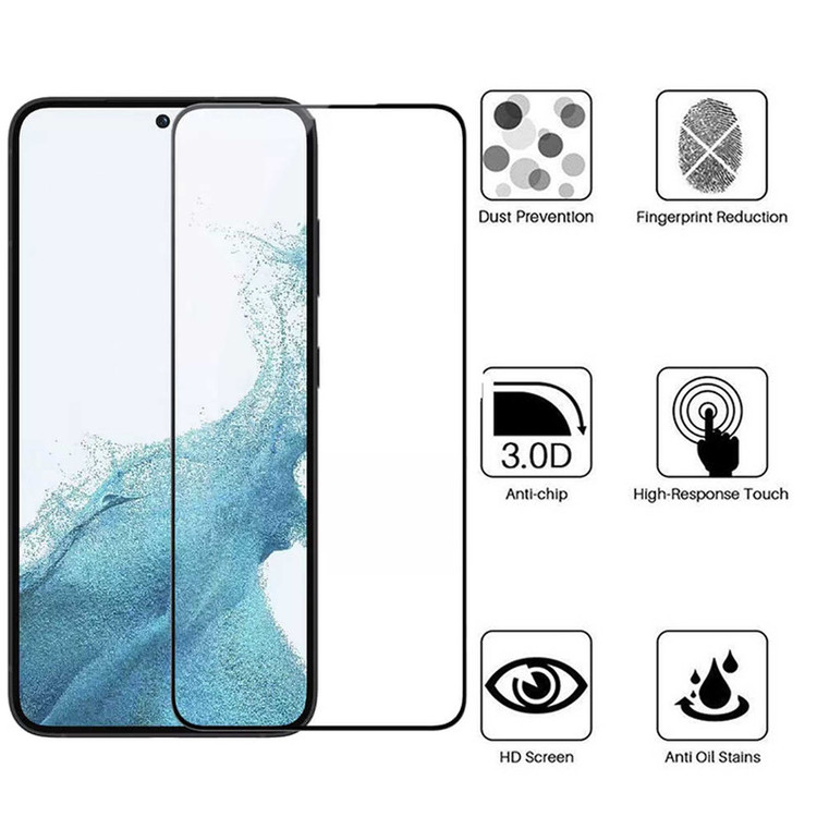 محافظ صفحه نمایش بوف مدل 5D-G مناسب برای گوشی موبایل سامسونگ Galaxy S23 / S22