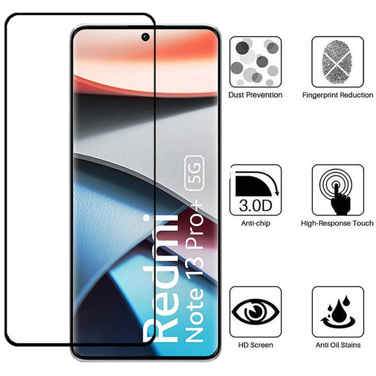 محافظ صفحه نمایش بوف مدل FullGlue-Max-G مناسب برای گوشی موبایل شیائومی Redmi Note 13 Pro Plus
