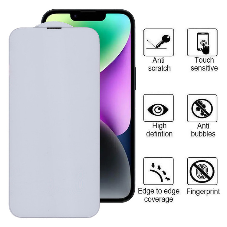 محافظ صفحه نمایش بوف مدل 5D Plus-G مناسب برای گوشی موبایل اپل Iphone 14