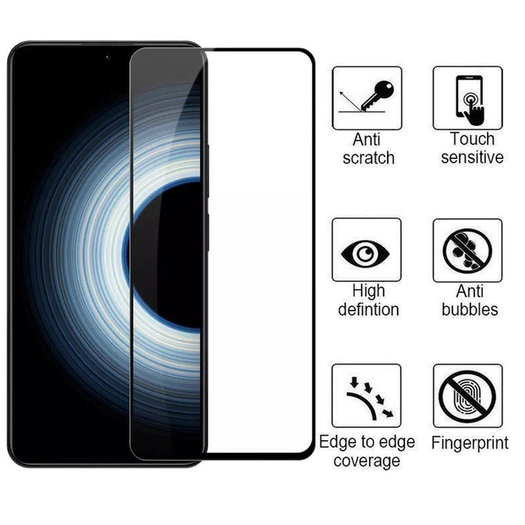 محافظ صفحه نمایش 5D بوف مدل F33-G مناسب برای گوشی موبایل شیائومی Redmi K50 Ultra / Xiaomi 12T / 12T Pro