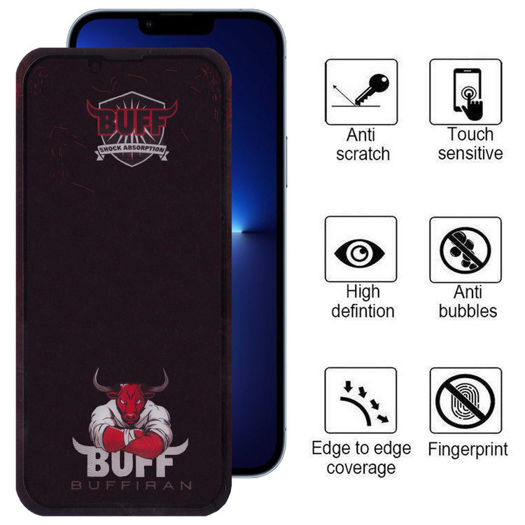 محافظ صفحه نمایش بوف مدل Muscle-Bull-G مناسب برای گوشی موبایل اپل iPhone 13 Pro Max / 14 Plus