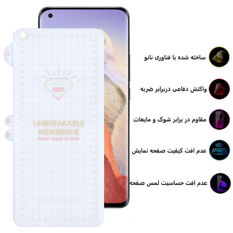 محافظ صفحه نمایش بوف مدل Hydrogel-G مناسب برای گوشی موبایل شیائومی Mi 11 / Mi 11 Pro / Mi 11 Ultra
