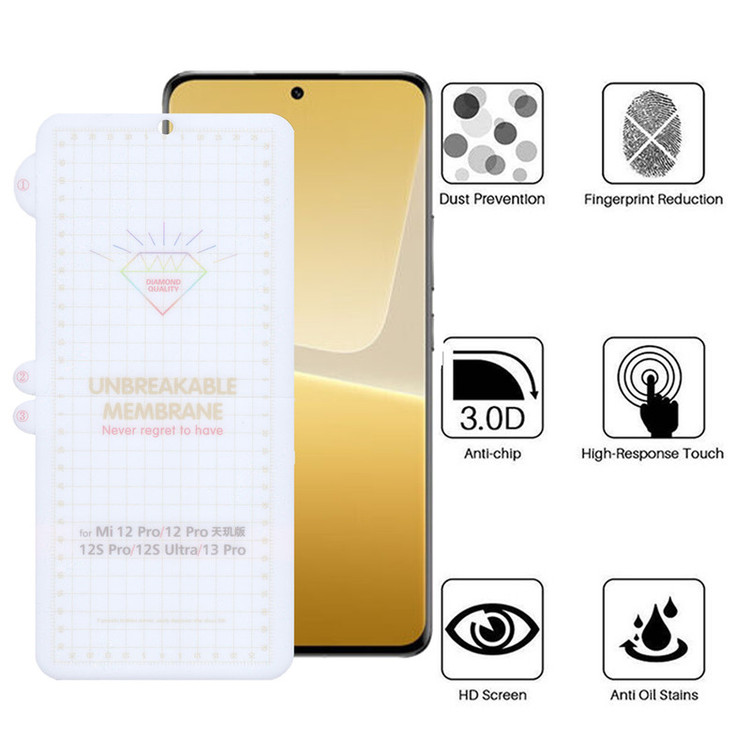 محافظ صفحه نمایش بوف مدل Hydrogel-G مناسب برای گوشی موبایل شیائومی 13 Pro / Mi 13 Pro /12 Pro / Mi 12 Pro / Mi 12s Pro / Mi 12s Ultra