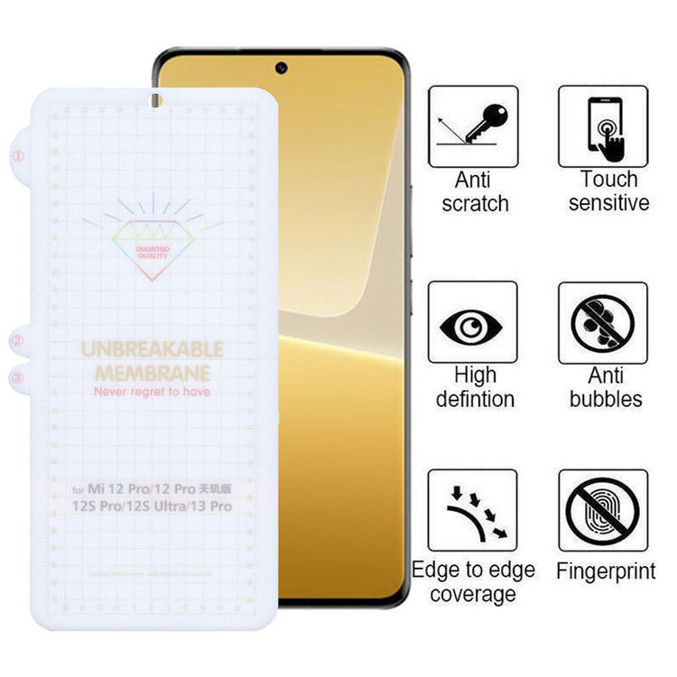 محافظ صفحه نمایش بوف مدل Hydrogel-G مناسب برای گوشی موبایل شیائومی 13 Pro / Mi 13 Pro /12 Pro / Mi 12 Pro / Mi 12s Pro / Mi 12s Ultra