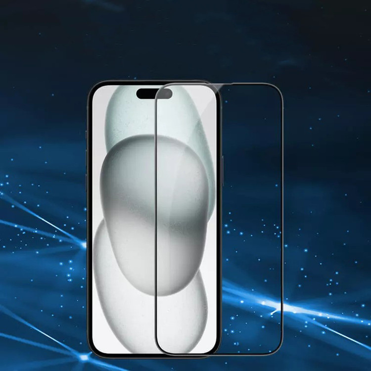 محافظ صفحه نمایش بوف مدل 5D Buffer-G مناسب برای گوشی موبایل اپل iPhone 15 Plus