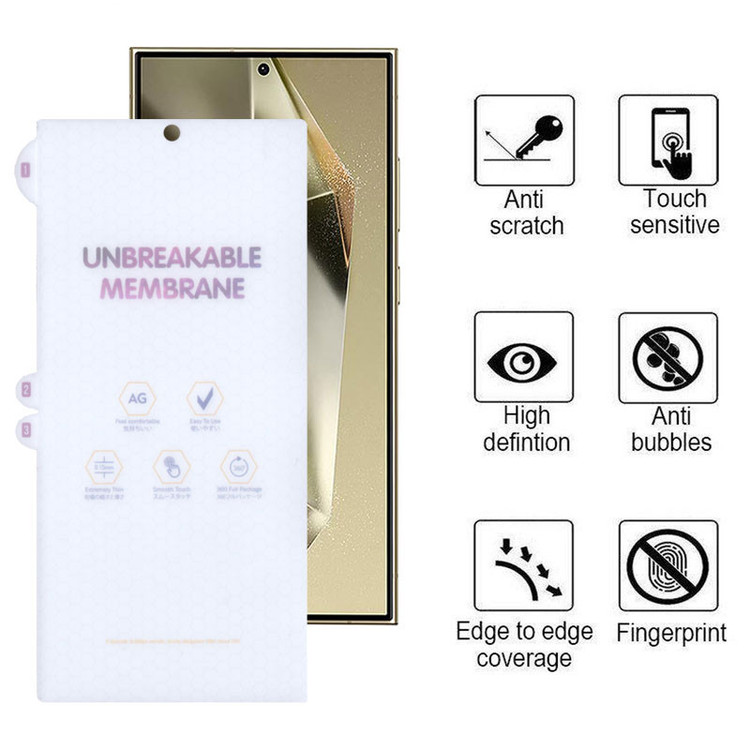 محافظ صفحه نمایش مات بوف مدل Hydrogel-Matte-G مناسب برای گوشی موبایل سامسونگ Galaxy S24 Ultra / S23 Ultra / S22 Ultra