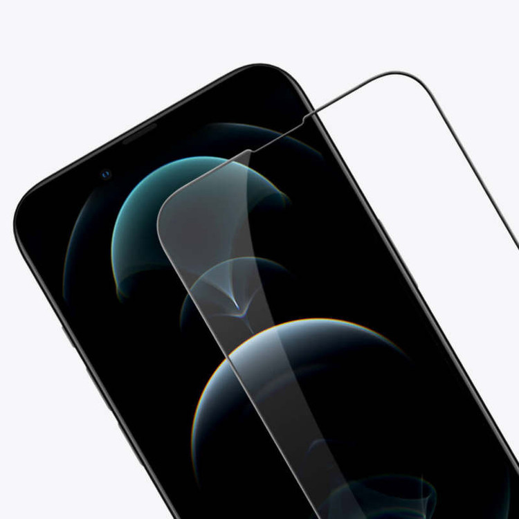 محافظ صفحه نمایش بوف مدل Crystal Double-G مناسب برای گوشی موبایل اپل iPhone 14 Plus / 13 Pro Max