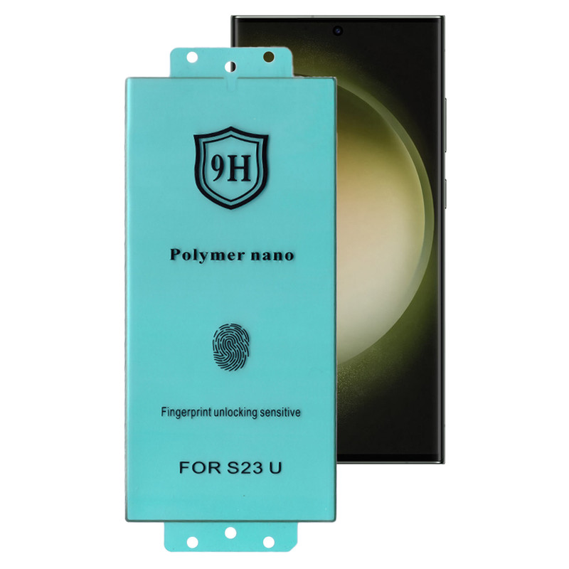 محافظ صفحه نمایش بوف مدل Silicone Blue Power-G مناسب برای گوشی موبایل سامسونگ Galaxy S23 Ultra