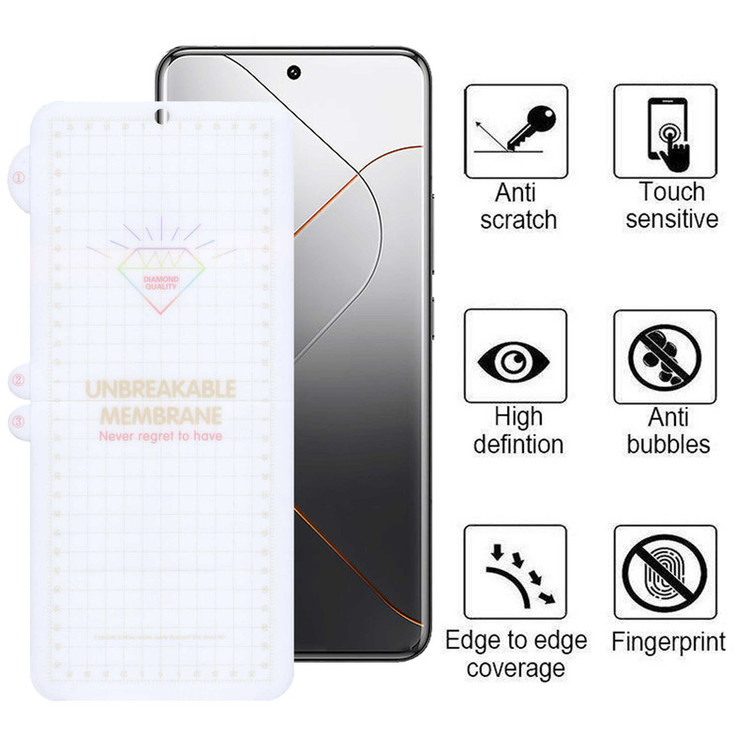 محافظ صفحه نمایش بوف مدل Hydrogel-G مناسب برای گوشی موبایل شیائومی 14 Pro / 14 Ultra / 12 Pro