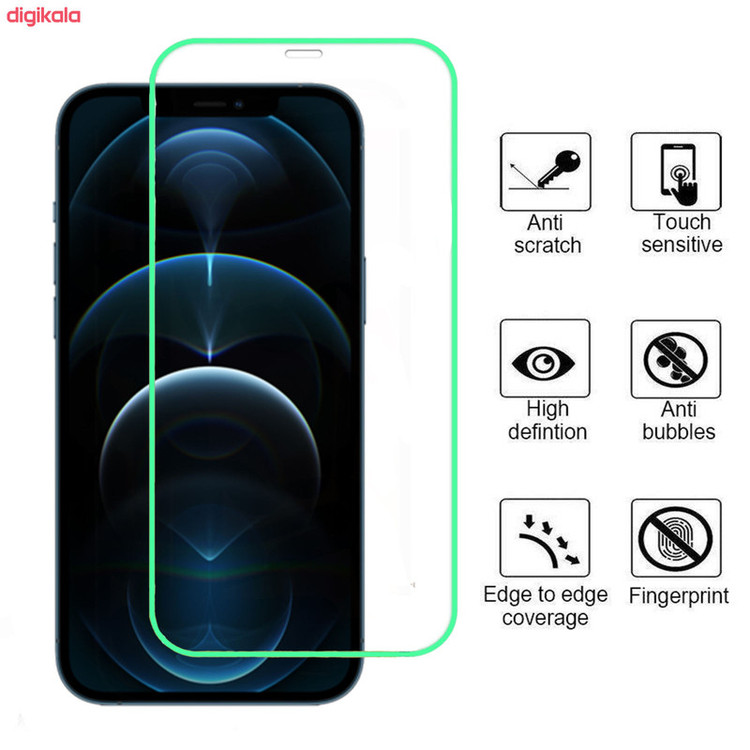 محافظ صفحه نمایش بوف مدل Neon مناسب برای گوشی موبایل اپل Iphone 12 Pro Max