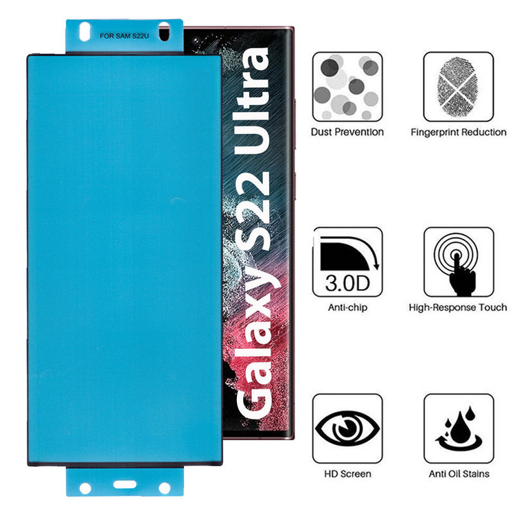 محافظ صفحه نمایش بوف مدل New Silicone-G مناسب برای گوشی موبایل سامسونگ Galaxy S22 Ultra