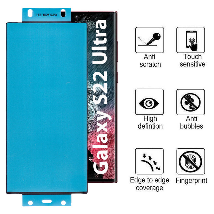 محافظ صفحه نمایش بوف مدل New Silicone-G مناسب برای گوشی موبایل سامسونگ Galaxy S22 Ultra