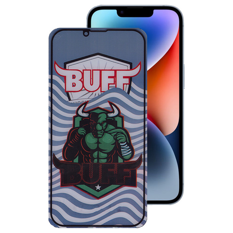 محافظ صفحه نمایش 5D بوف مدل Super Power-G مناسب برای گوشی موبایل اپل iPhone 14 Plus /13 Pro Max