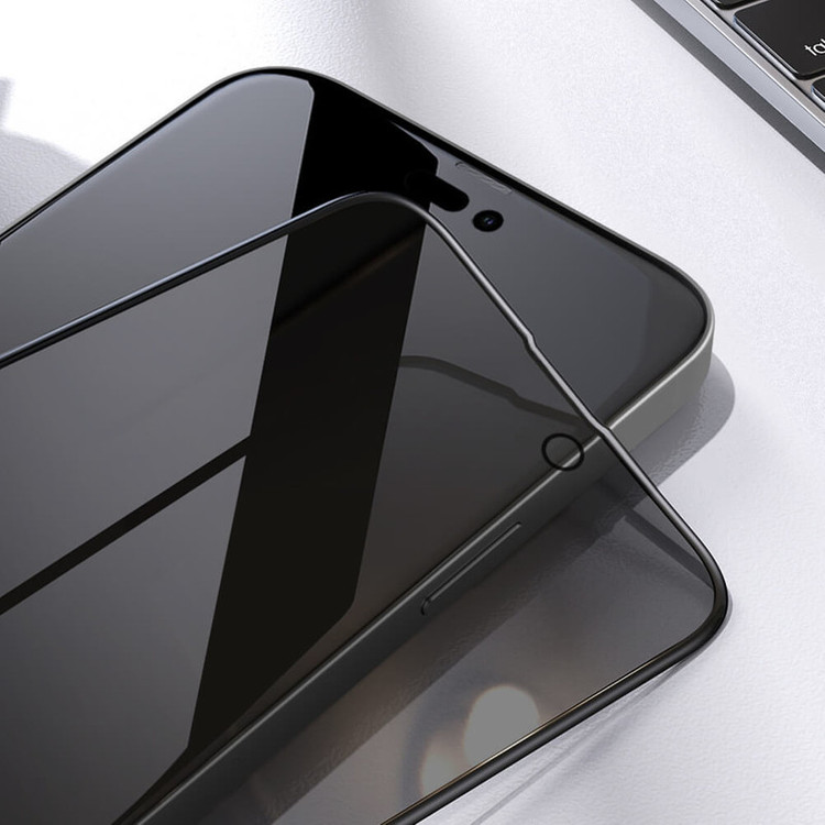 محافظ صفحه نمایش حریم شخصی بوف مدل Privacy Pro Plus-G مناسب برای گوشی موبایل اپل iPhone 14 Pro Max