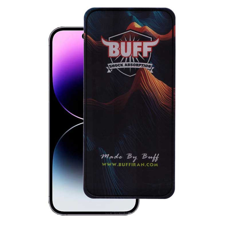 محافظ صفحه نمایش 5D بوف مدل Mountain-G مناسب برای گوشی موبایل اپل iPhone 14 Pro Max