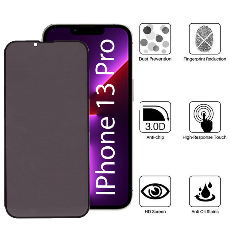 محافظ صفحه نمایش حریم شخصی بوف مدل Pr33 مناسب برای گوشی موبایل اپل Iphone 13 Pro