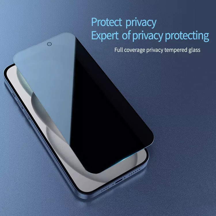 محافظ صفحه نمایش حریم شخصی بوف مدل Pro Plus-G مناسب برای گوشی موبایل اپل iPhone 15 Plus