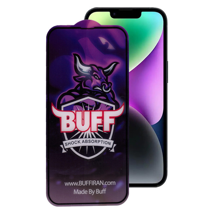 محافظ صفحه نمایش بوف مدل 5D Buffer-G مناسب برای گوشی موبایل اپل Iphone 14