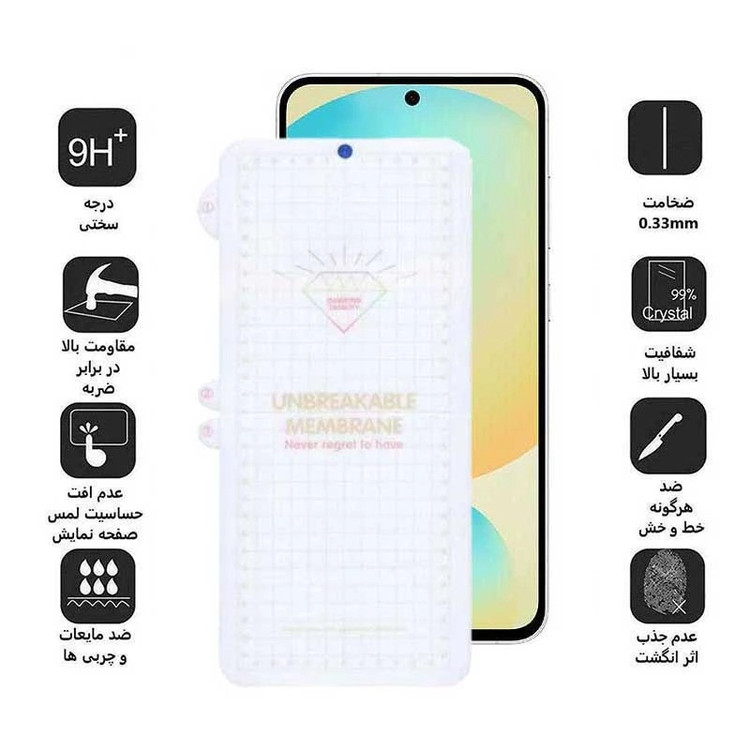محافظ صفحه نمایش بوف مدل Hydrogel-Guarantee مناسب برای گوشی موبایل سامسونگ Galaxy S25 FE/ Mi 12 Pro