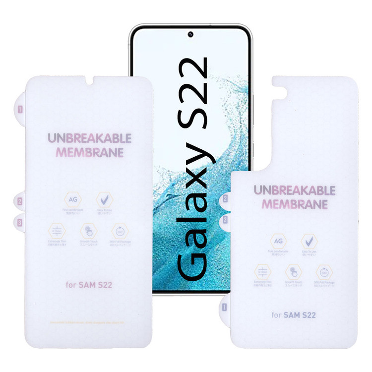 محافظ صفحه نمایش مات بوف مدل Hydrogel-Matte-G مناسب برای گوشی موبایل سامسونگ Galaxy S22 به همراه محافظ پشت گوشی