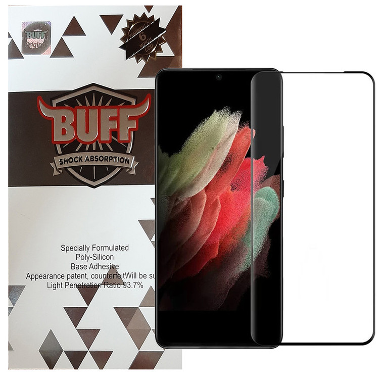 محافظ صفحه نمایش بوف مدل Full-Glue-G مناسب برای گوشی موبایل سامسونگ Galaxy S21 Ultra