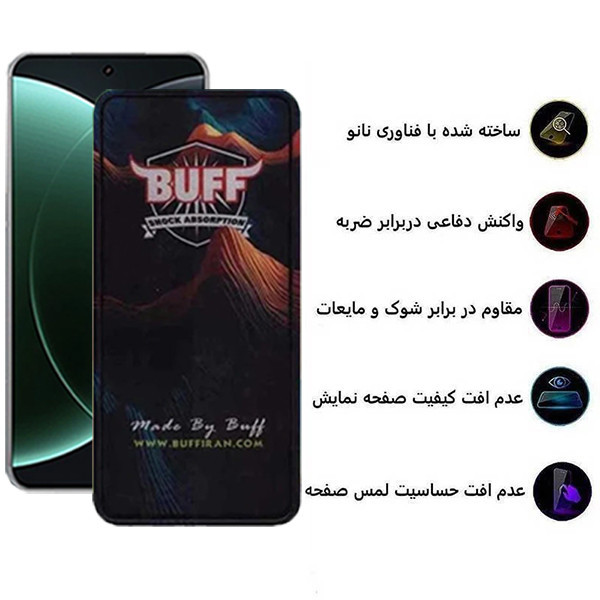 محافظ صفحه 5D نمایش بوف مدل Mountain-Guarantee مناسب برای گوشی موبایل شیائومی Ultra 15 / Mi 15s Pro
