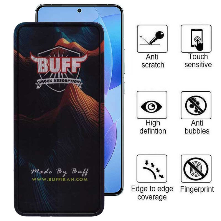 محافظ صفحه نمایش 5D بوف مدل Mountain-G مناسب برای گوشی موبایل شیائومی Redmi K70 Pro / K70 / K70E