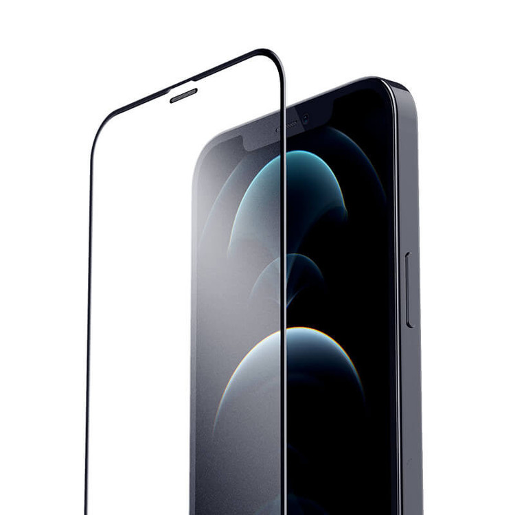 محافظ صفحه نمایش مات بوف مدل 5D-Matte-Pro-G مناسب برای گوشی موبایل اپل iPhone 12 / 12 Pro