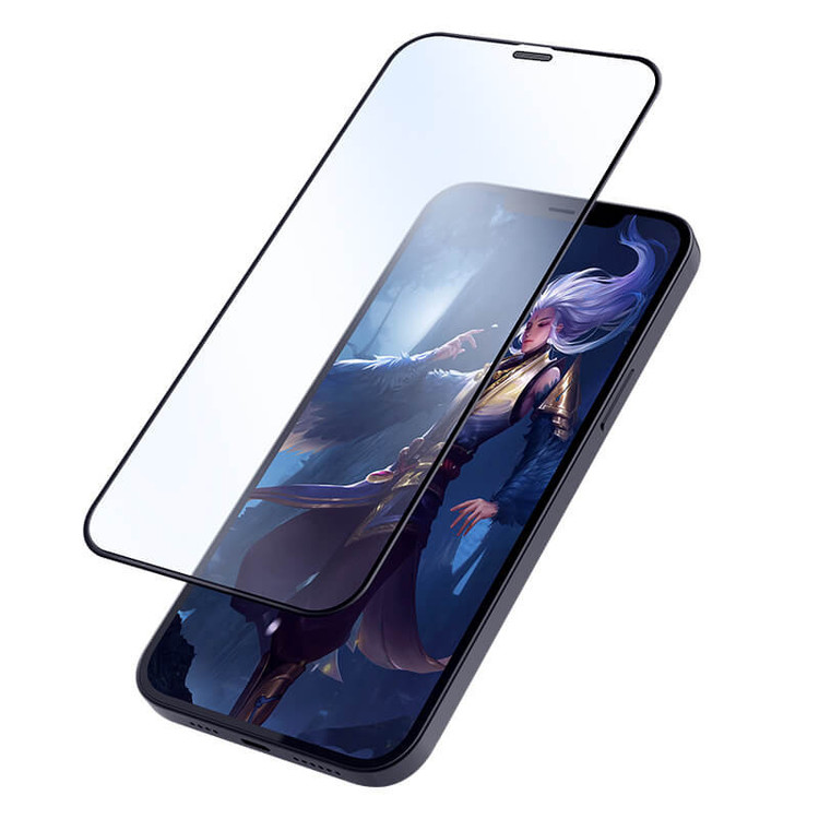 محافظ صفحه نمایش مات بوف مدل 5D-Matte-Pro-G مناسب برای گوشی موبایل اپل iPhone 12 / 12 Pro