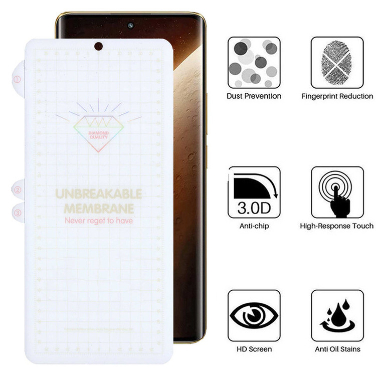 محافظ صفحه نمایش بوف مدل Hydrogel-G مناسب برای گوشی موبایل ریلمی Narzo 60 Pro
