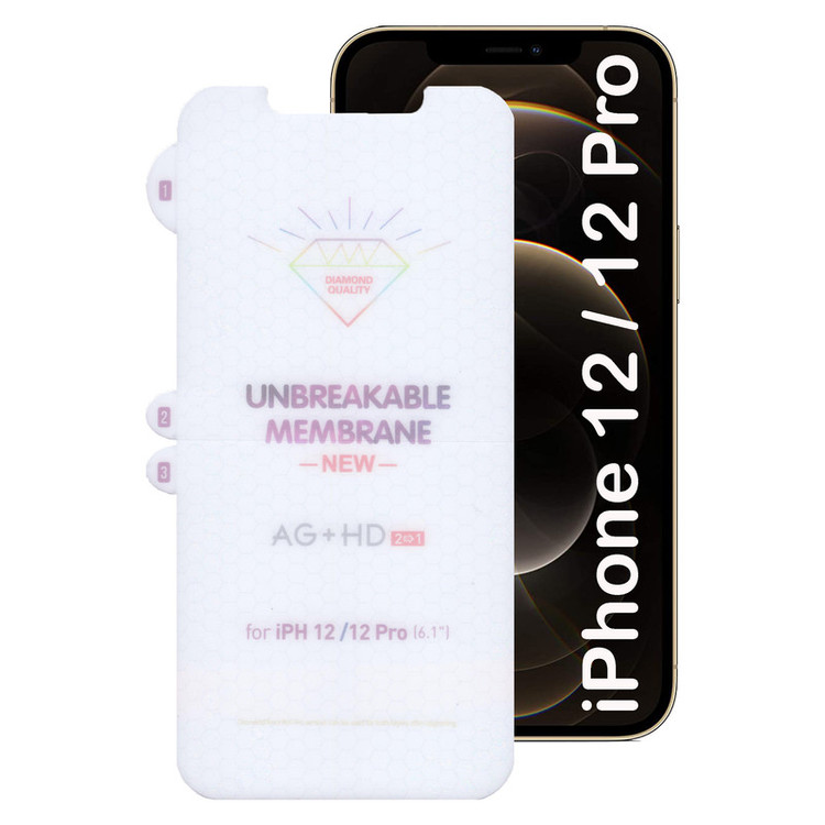 محافظ صفحه نمایش بوف مدل Hydrogel-Double-G مناسب برای گوشی موبایل اپل iPhone 12 / 12 Pro