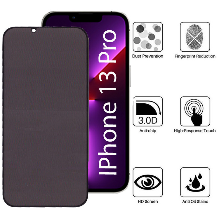 محافظ صفحه نمایش حریم شخصی بوف مدل Privacy-Pro مناسب برای گوشی موبایل اپل Iphone 13 Pro