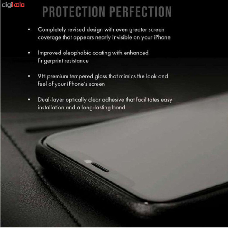محافظ صفحه نمایش 5D بوف مدل FP33 مناسب برای گوشی موبایل اپل Iphone 12 Pro Max