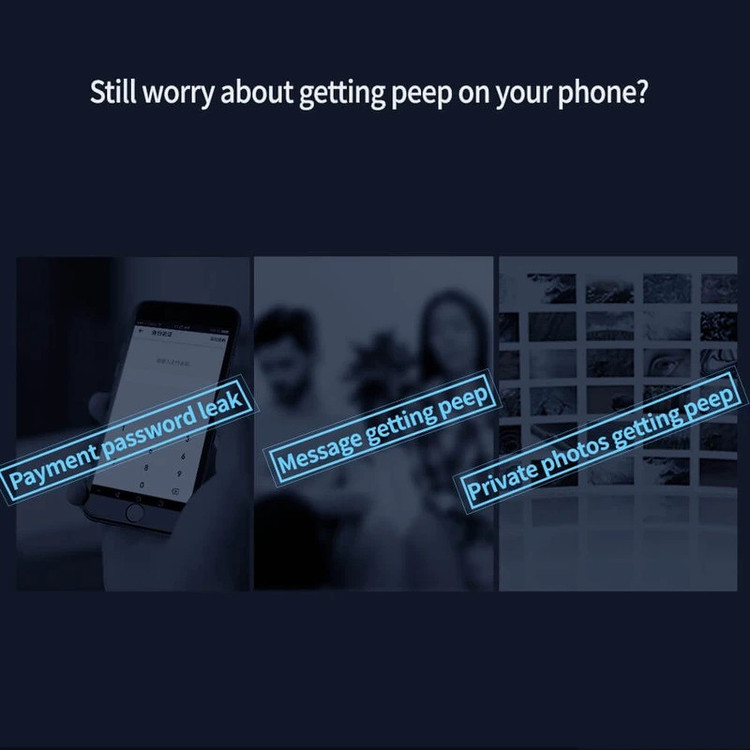 محافظ صفحه نمایش حریم شخصی بوف مدل Privacy مناسب برای گوشی موبایل اپل iPhone 17 Pro Max