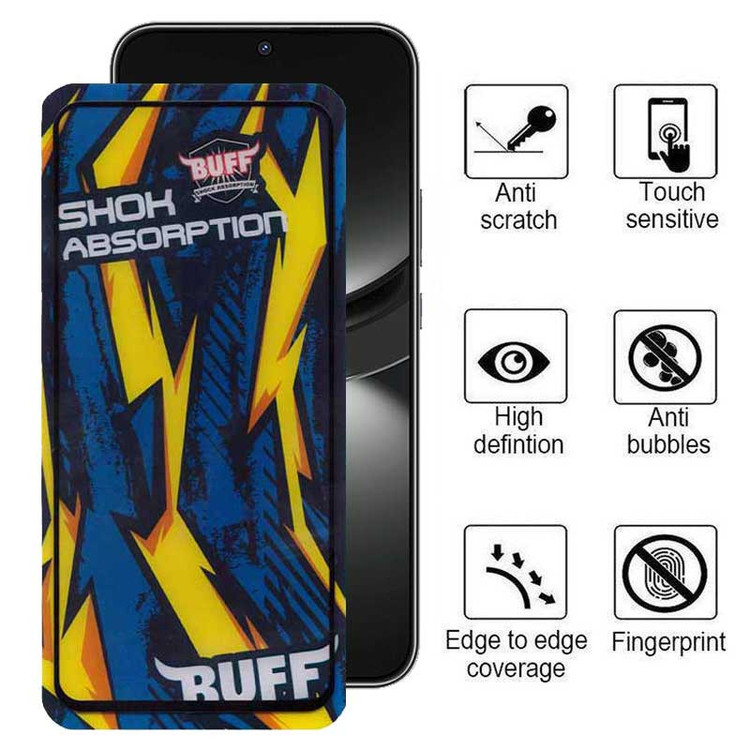 محافظ صفحه نمایش بوف مدل Shock-Shock-G مناسب برای گوشی موبایل هوآوی Nova 12 / Nova 12 Lite / Nova 11 SE / Nova 10 SE