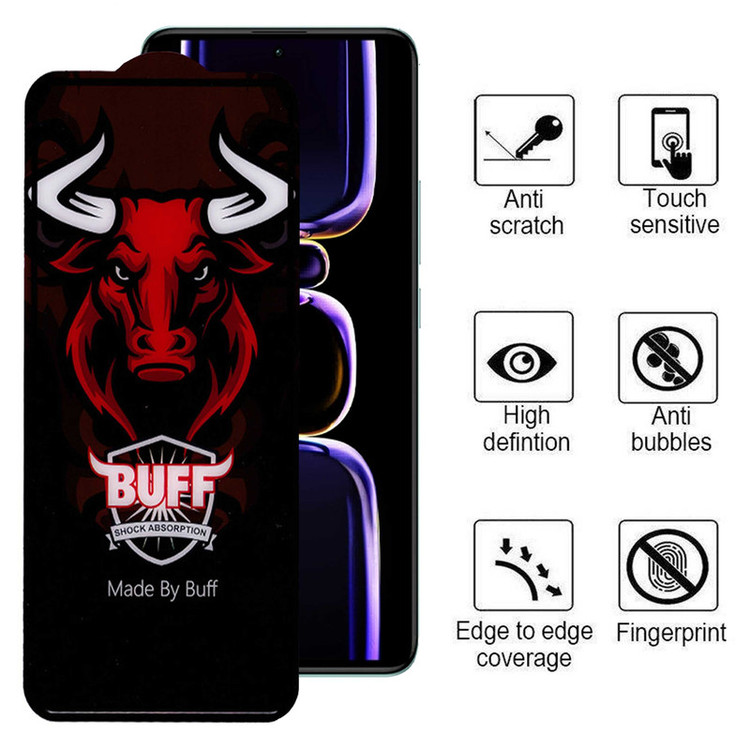 محافظ صفحه نمایش سرامیکی بوف مدل Ceramic Pro-G مناسب برای گوشی موبایل شیائومی Redmi K60 / K60 Pro / K60E