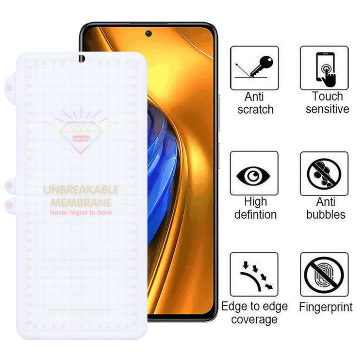محافظ صفحه نمایش بوف مدل Hydrogel-G مناسب برای گوشی موبایل شیائومی Poco F4 / Poco F4 Gt / Poco X4 Pro / Redmi K40s