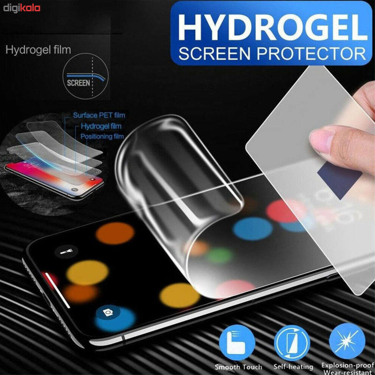 محافظ صفحه نمایش مات بوف مدل Hydrogel-Matte مناسب برای گوشی موبایل سامسونگ Galaxy S21 Ultra به همراه محافظ پشت گوشی