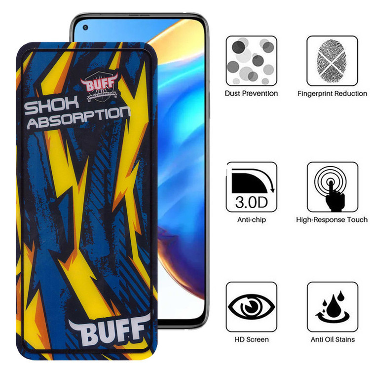 محافظ صفحه نمایش بوف مدل Shock-Shock-G مناسب برای گوشی موبایل شیائومی Mi 10T Pro 5G / Mi 10T 5G / Mi 10T Lite 5G