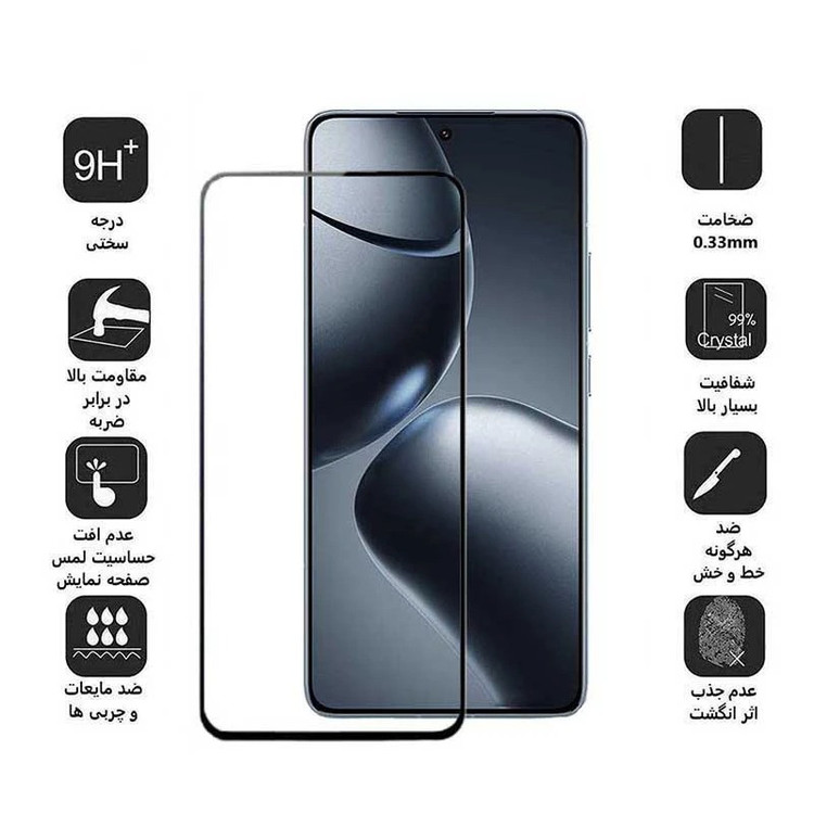 محافظ صفحه نمایش بوف مدل Ceramic-Guarantee مناسب برای گوشی موبایل شیائومی Poco F7 Ultra /F7 Pro /15s Pro