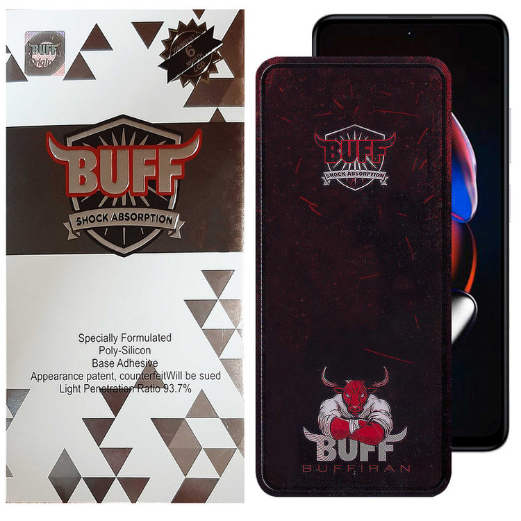 محافظ صفحه نمایش بوف مدلMuscle-Bull-Gمناسب برای گوشی موبایل شیائومیRedmi Note 12T Pro/Note 11 5G(China)/Note 10 Pro 5G(China)