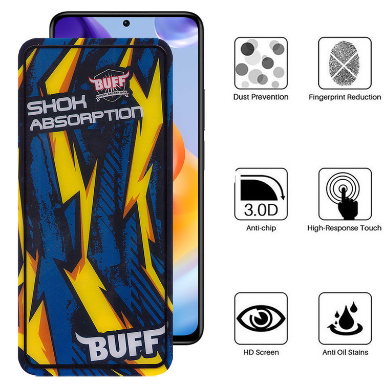 محافظ صفحه نمایش بوف مدل Shock-Shock-G مناسب برای گوشی موبایل شیائومی Redmi Note 11 Pro Plus 5G/Note 11 Pro 5G/4G/Note 11E Pro 5G