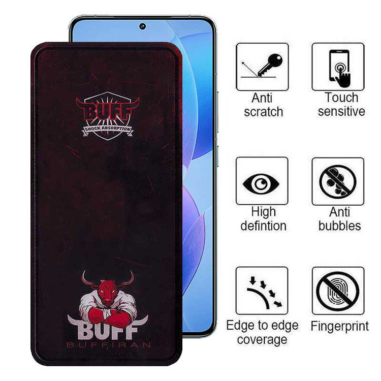 محافظ صفحه نمایش بوف مدل Muscle-Bull-G مناسب برای گوشی موبایل شیائومی Redmi K70 / K70 Pro / K70E