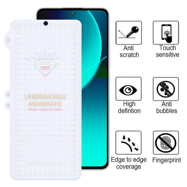 محافظ صفحه نمایش بوف مدل Hydrogel-G مناسب برای گوشی موبایل شیائومی 13T Pro / 13T / Redmi K60 Ultra