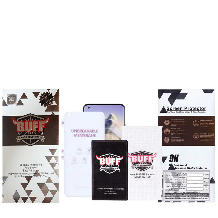 محافظ صفحه نمایش مات بوف مدل Hydrogel-Matte-G مناسب برای گوشی موبایل شیائومی Mi 11 Ultra / Mi11 Pro / Mi11