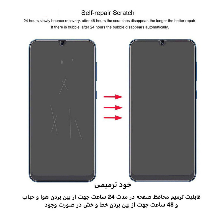 محافظ صفحه نمایش مات بوف مدل Hydrogel-Matte-G مناسب برای گوشی موبایل شیائومی Mi 11 Ultra / Mi11 Pro / Mi11