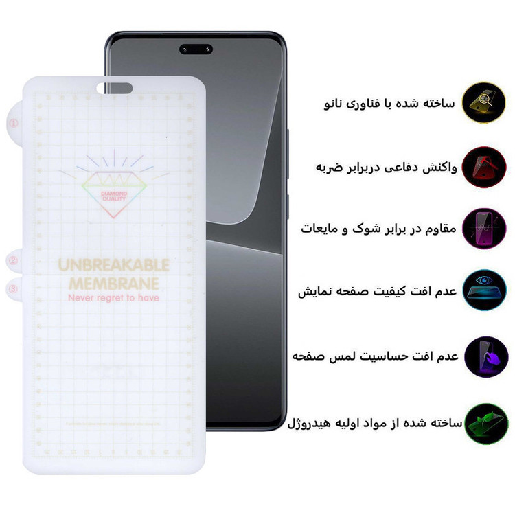 محافظ صفحه نمایش بوف مدل Hydrogel-G مناسب برای گوشی موبایل شیائومی 13 Lite / Civi 2 / Civi 3