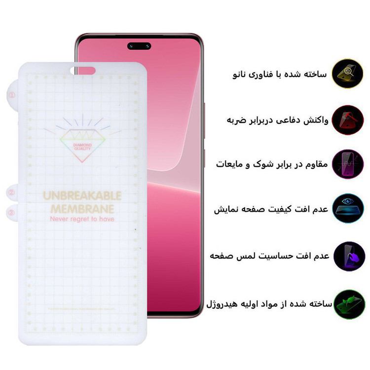 محافظ صفحه نمایش بوف مدل Hydrogel-G مناسب برای گوشی موبایل شیائومی 13 Lite / Civi 2 / Civi 3