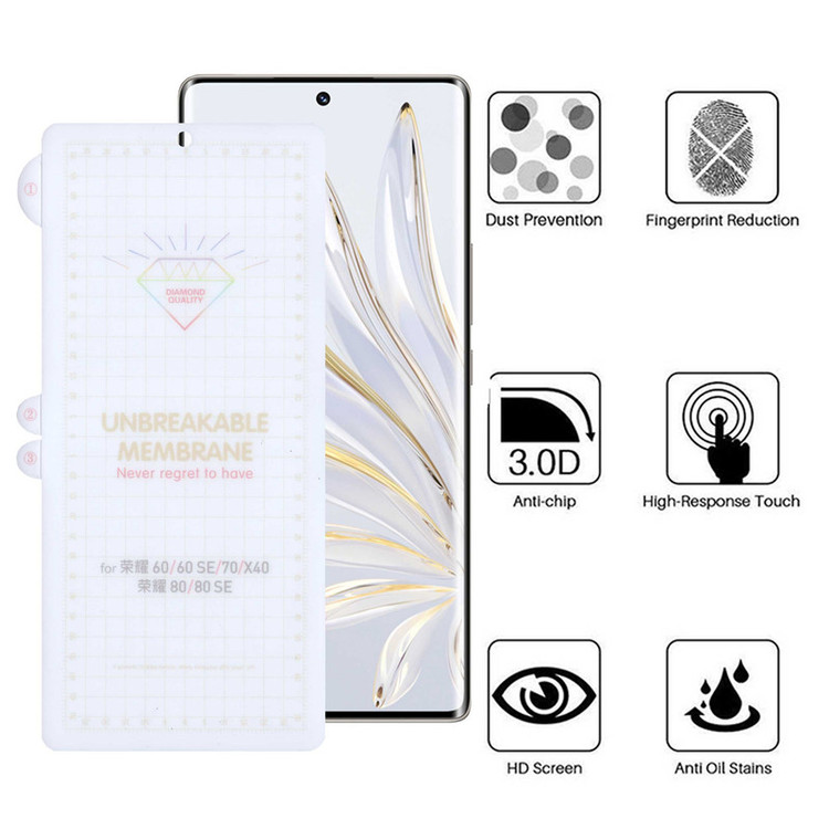 محافظ صفحه نمایش بوف مدل Hydrogel-G مناسب برای گوشی موبایل آنر 60 / 70 / 80 / X40 / 80 SE / 60 SE